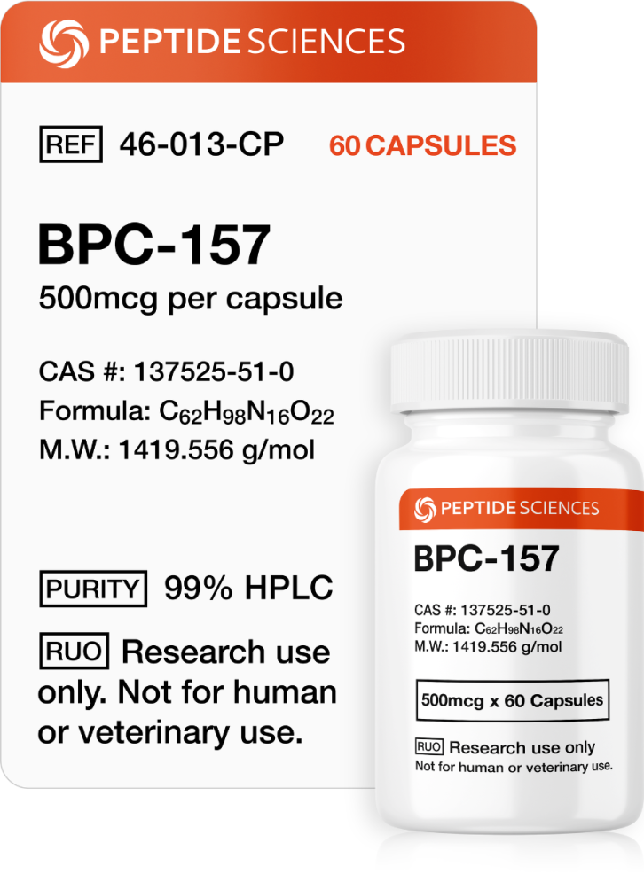 BPC 157 500mcg (60 Capsules)