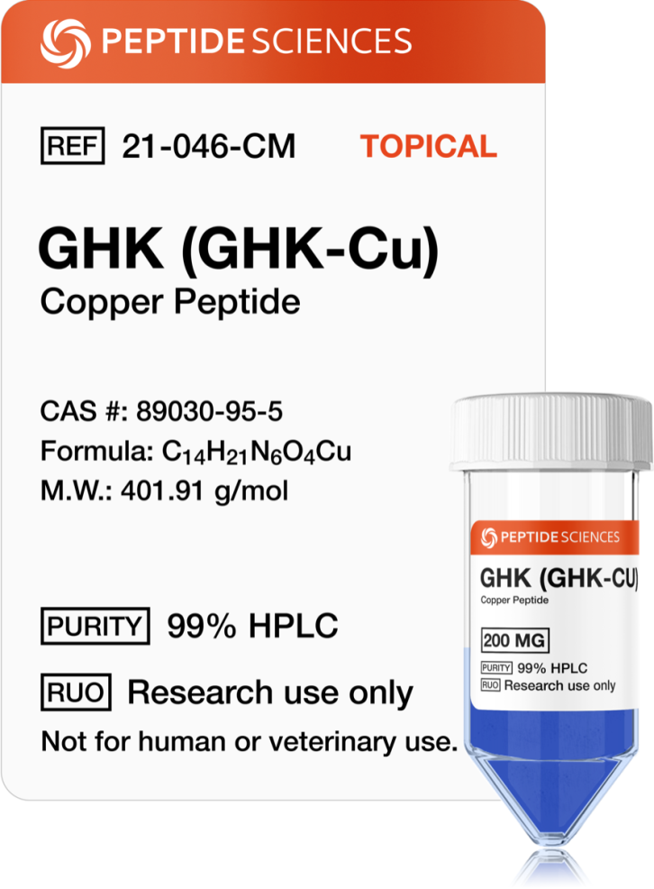 GHK-Cu (Copper Peptide) (Topical) 200mg