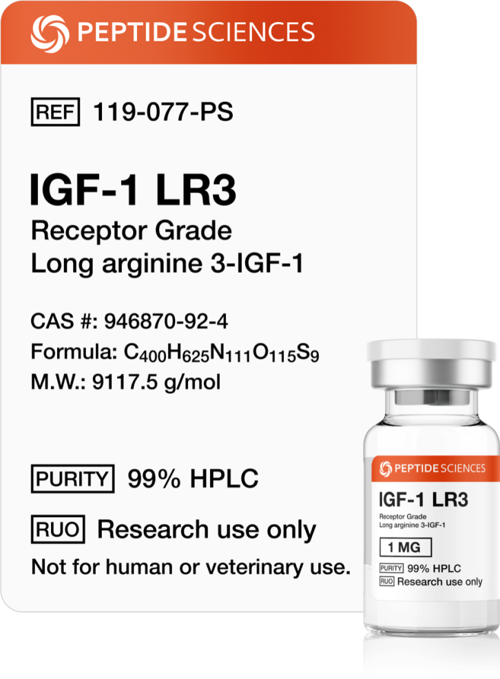 IGF-1 LR3 (Receptor Grade) 1mg