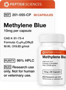 Methylene Blue (10mg x 60 Capsules = 600mg)