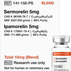 Sermorelin, Ipamorelin 10mg (Blend)
